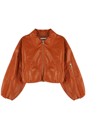 Кожаные куртки Куртка Оранжевый