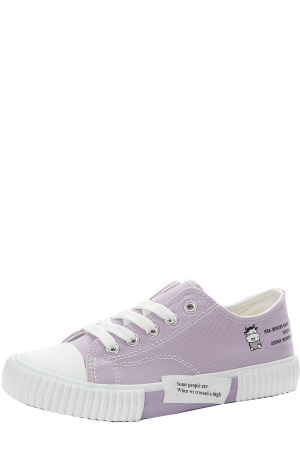 Обувь Кеды Фиолетовый