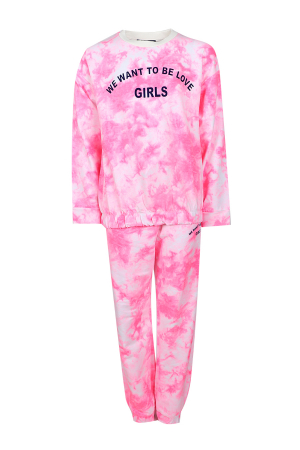 Одежда для спорта Костюм Розовый