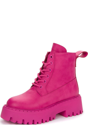 Обувь Ботинки Розовый