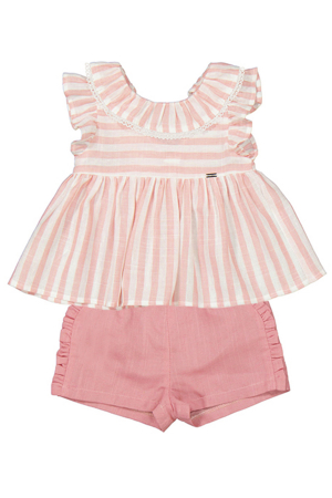 Товары для новорожденных Блуза+шорты Розовый