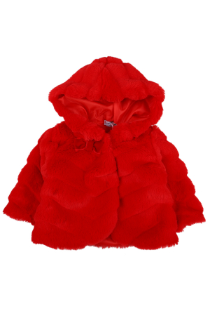 Одежда из меха Пальто Красный