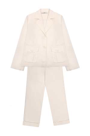 Пиджаки Комплект: Белый