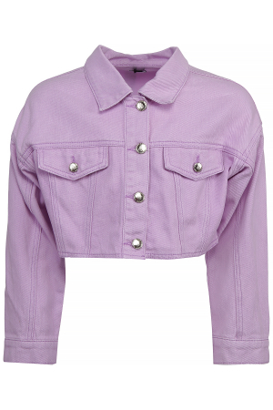 Джинсовые куртки Куртка Фиолетовый