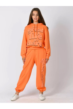 Одежда для спорта Костюм Оранжевый