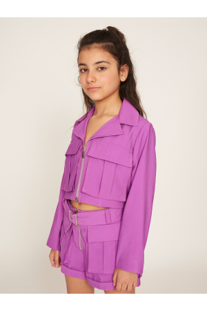 Пиджаки Пиджак Фиолетовый