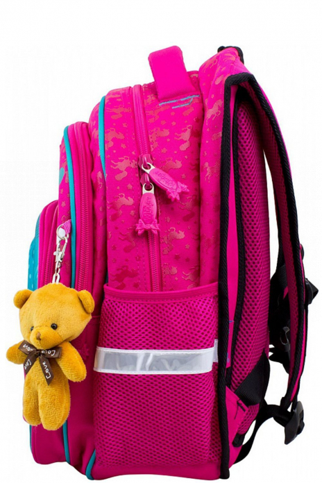 Школьные ранцы Рюкзак+мишка Разноцветный