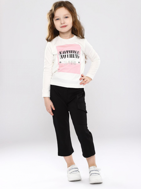 Карго Брюки Чёрный