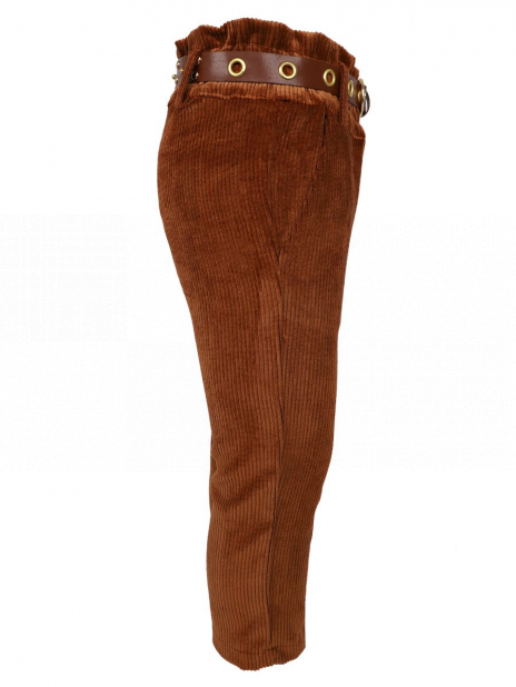 Кэжуал Брюки Коричневый