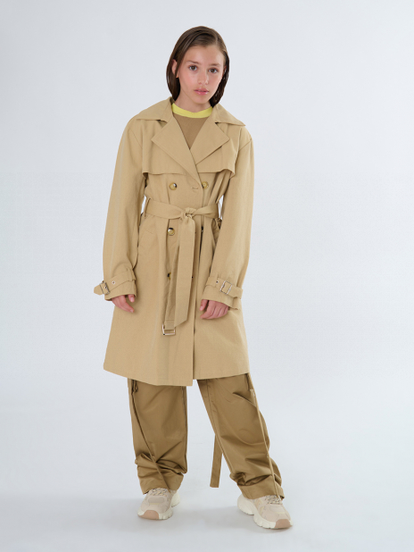 Плащи Плащ Коричневый