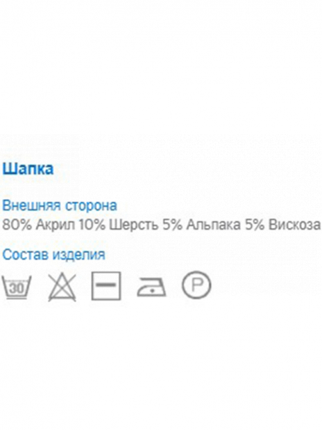 Шапки с помпоном Шапка Серый