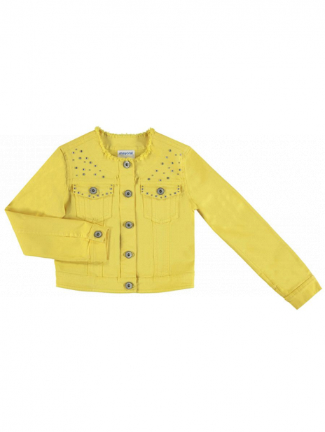 Джинсовые куртки Куртка Жёлтый