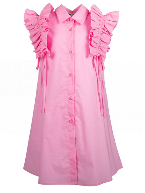 Платья Платье-рубашка Розовый