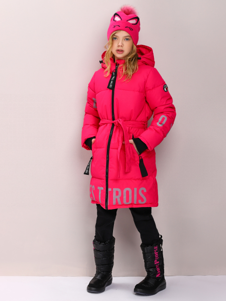 Куртки длинные Пальто Розовый