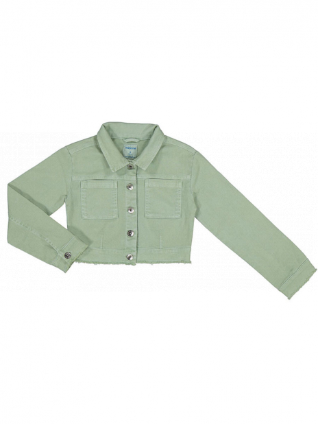 Джинсовые куртки Куртка Зелёный