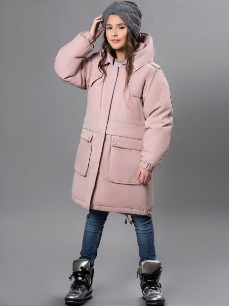 Куртки длинные Куртка Розовый