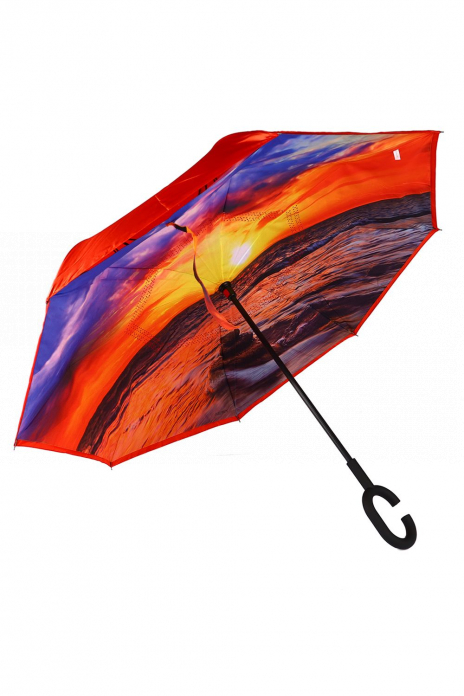 Зонты Зонт-наоборот Оранжевый