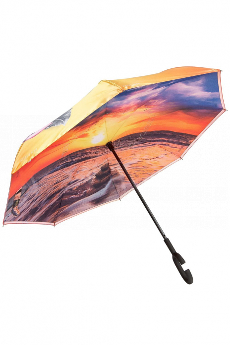 Зонты Зонт-наоборот Оранжевый