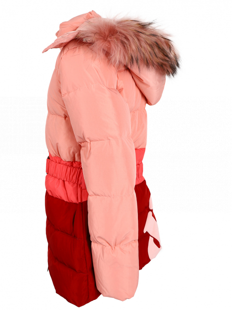 Куртки длинные КурткаSP Розовый
