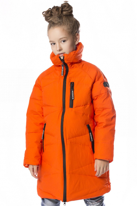 Куртки длинные Куртка Оранжевый