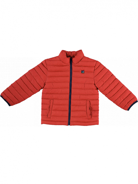 Куртки короткие Куртка+чехол Красный