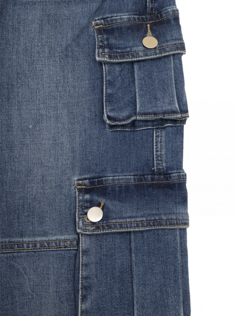Джинсы Брюки Голубой