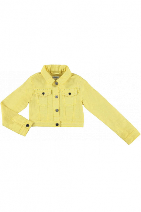 Джинсовые куртки Куртка Жёлтый
