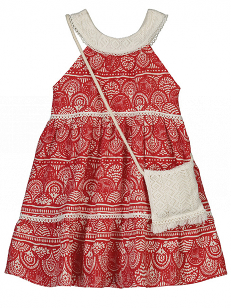 Сарафаны Платье+сумка Красный
