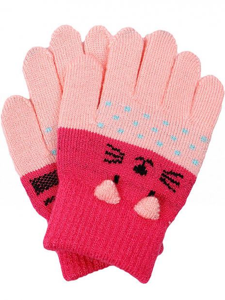 Перчатки Перчатки Розовый