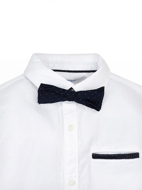 Рубашки Рубашка+галстук+бабочка Белый