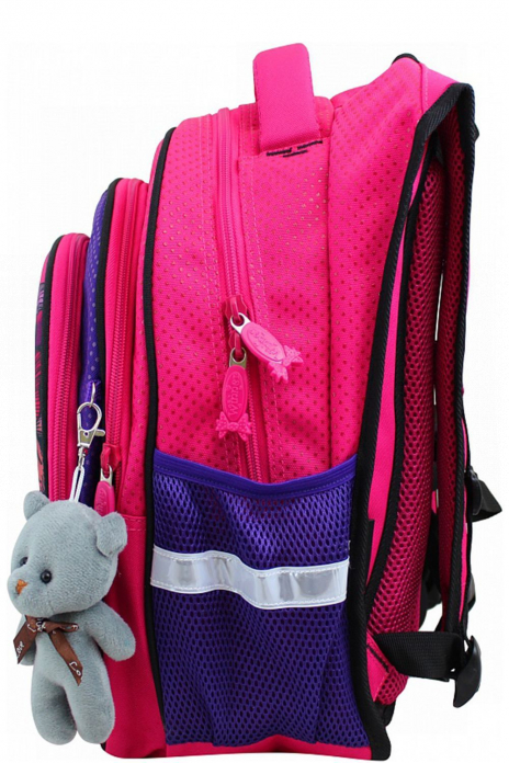 Школьные ранцы Рюкзак+мишка Разноцветный