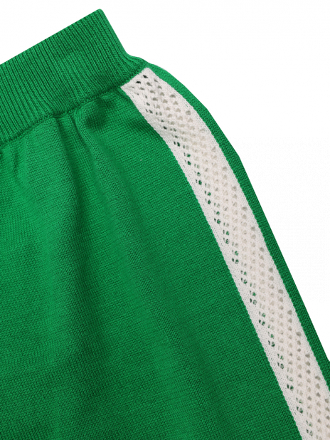Вязаные брюки Брюки Зелёный