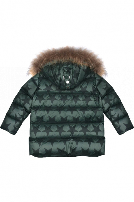 Куртки короткие Куртка+полукомбинезон Зелёный