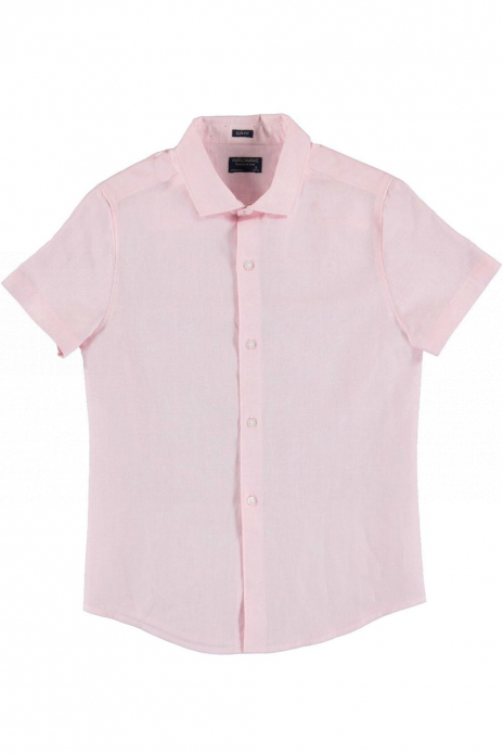 Короткий рукав Рубашка Розовый
