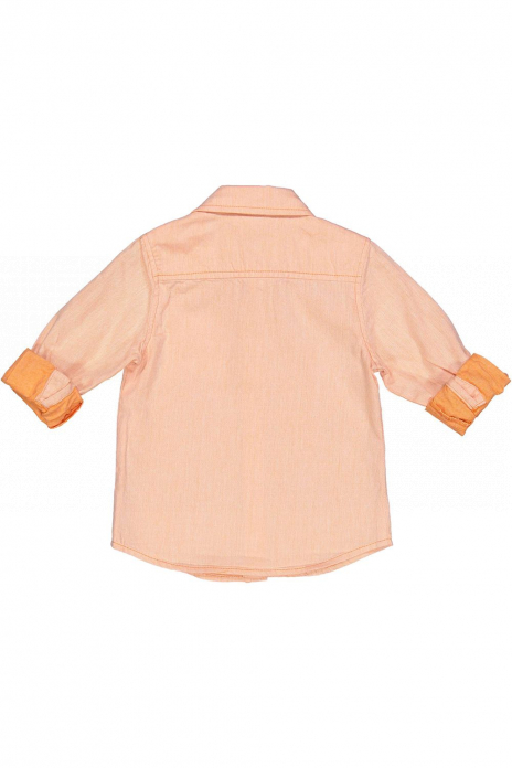 Длинный рукав Рубашка Оранжевый