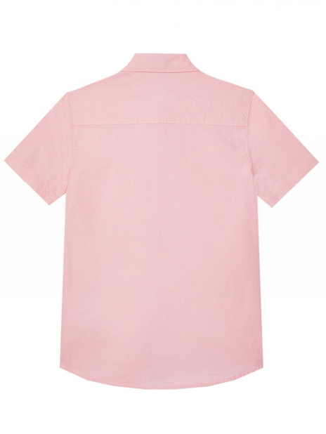 Длинный рукав Рубашка Розовый