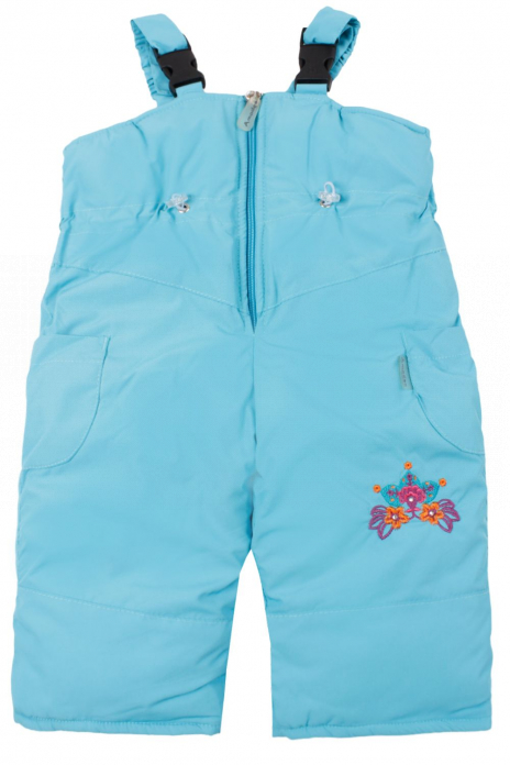 Куртки короткие Куртка+полукомбинезон Голубой