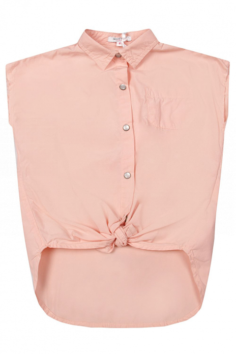 Длинный рукав Блуза Розовый
