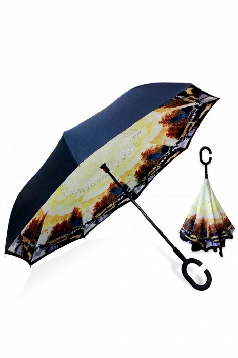 Зонты Зонт-наоборот Жёлтый