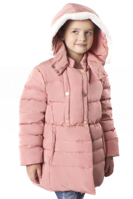 Куртки длинные Куртка Розовый